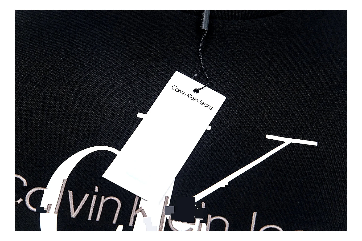 oopbuyscout.com Calvin Klein Black CK Logo Logo Tee 0611 Black CK Logo short-sleeve-tee product image thumbnail 2
