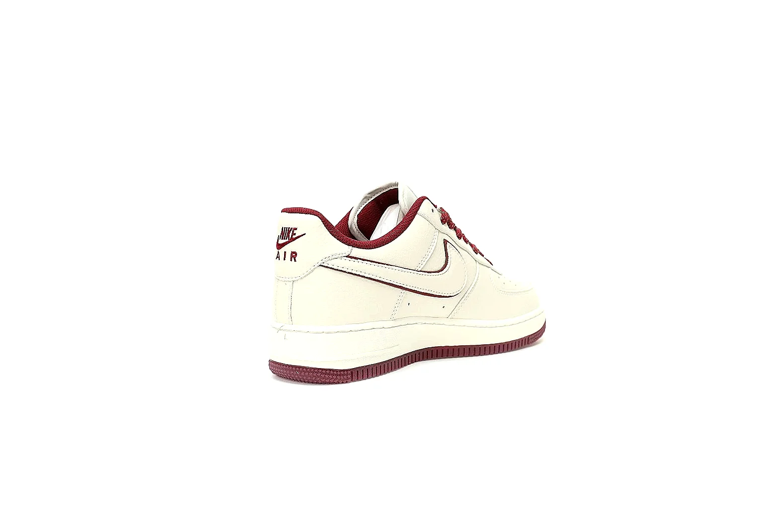 OOPBuy route photo set for Nike White Burgundy Low Court thumbnail 2