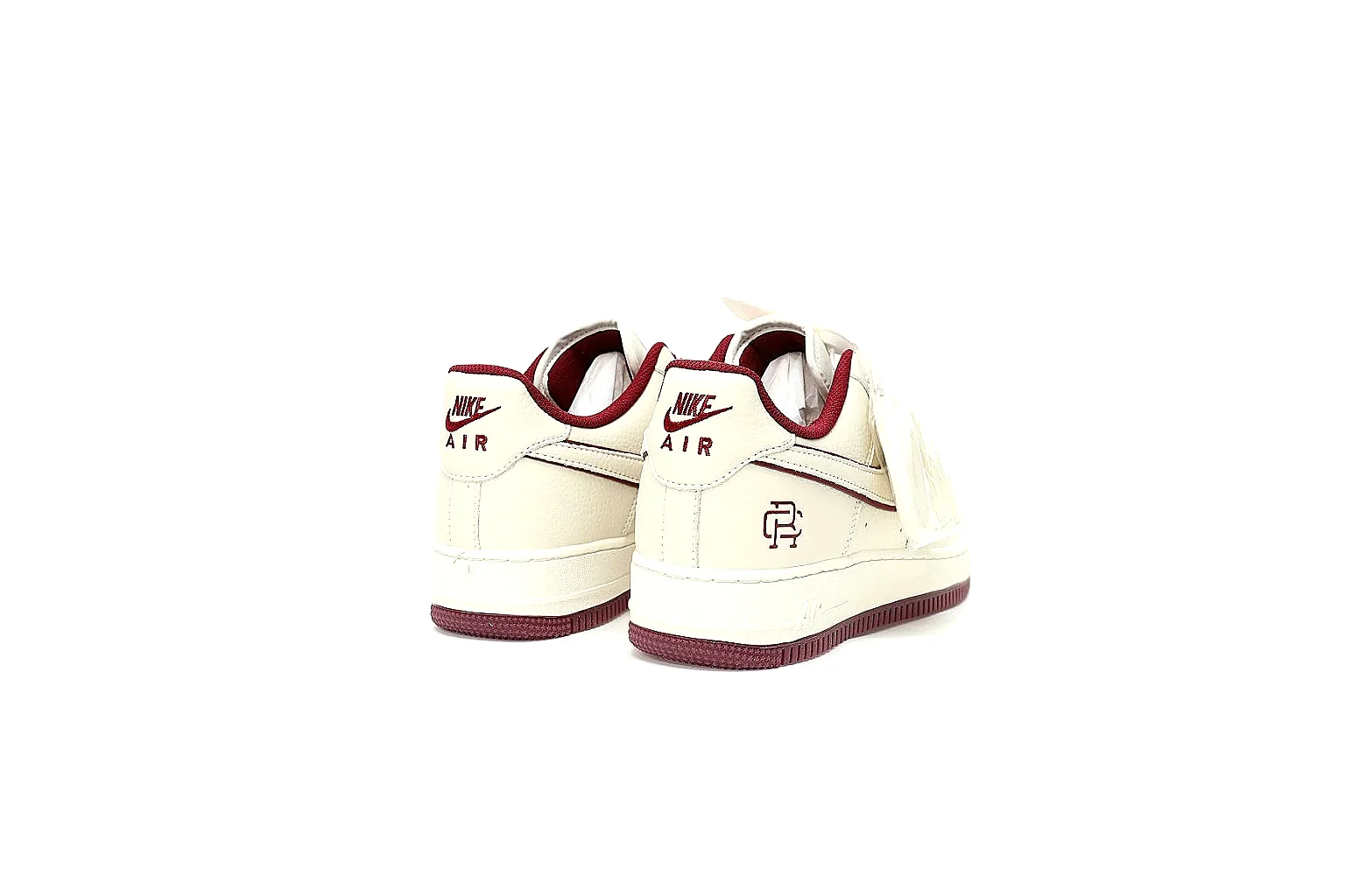 OOPBuy route photo set for Nike White Burgundy Low Court thumbnail 6