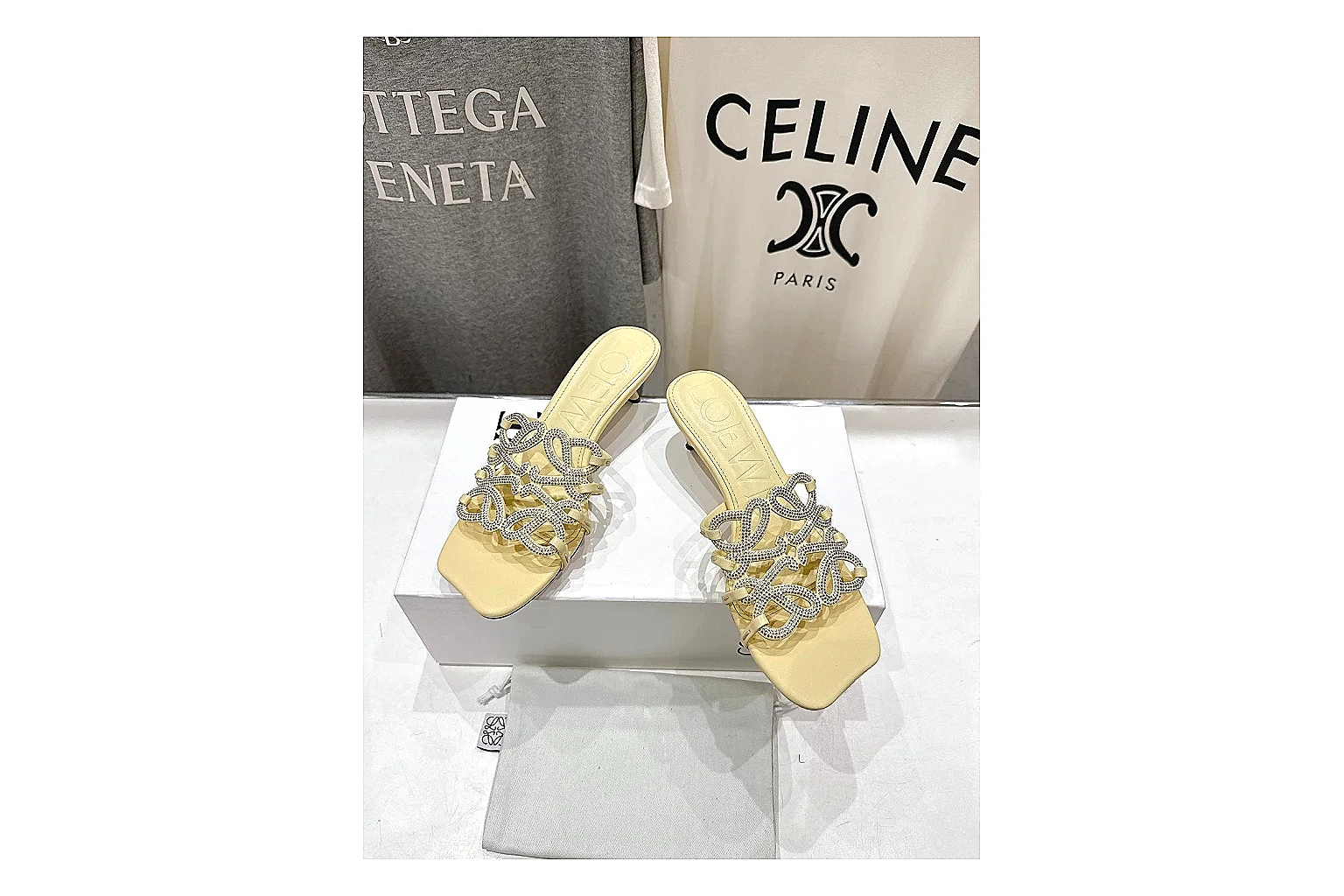 oopbuyscout.com Yellow Woven Mule 9960 Yellow mule product image thumbnail 2