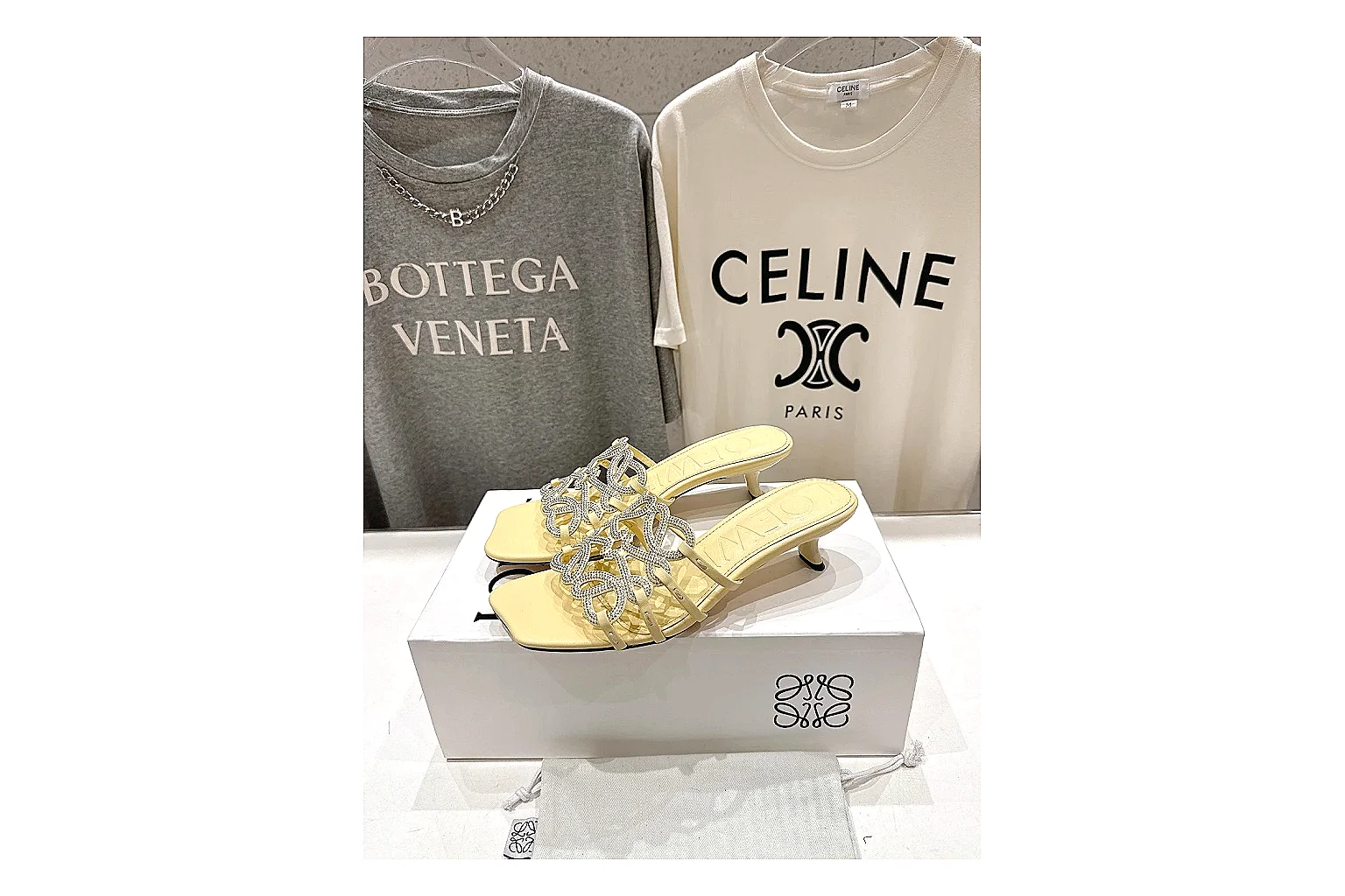 oopbuyscout.com Yellow Woven Mule 9960 Yellow mule product image thumbnail 4