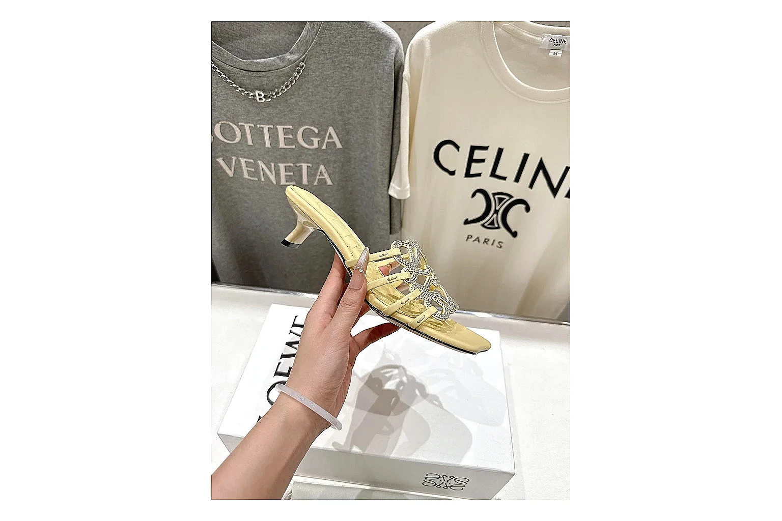 oopbuyscout.com Yellow Woven Mule 9960 Yellow mule product image thumbnail 5